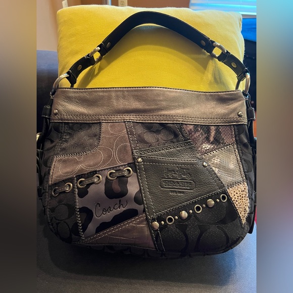 Coach Bags Coach Tonal Patchwork Zoe Poshmark